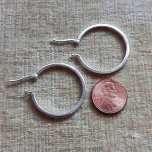 925 Silver Hoop Earrings